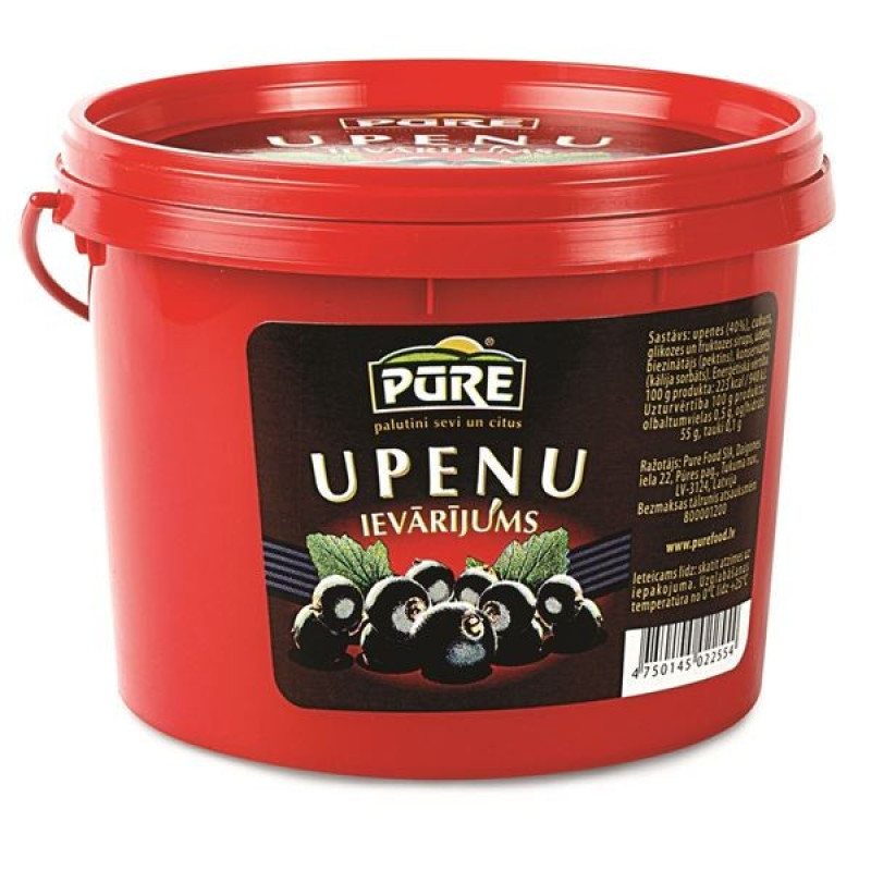 Ievārījums PŪRE upeņu 900g (16.03.27)