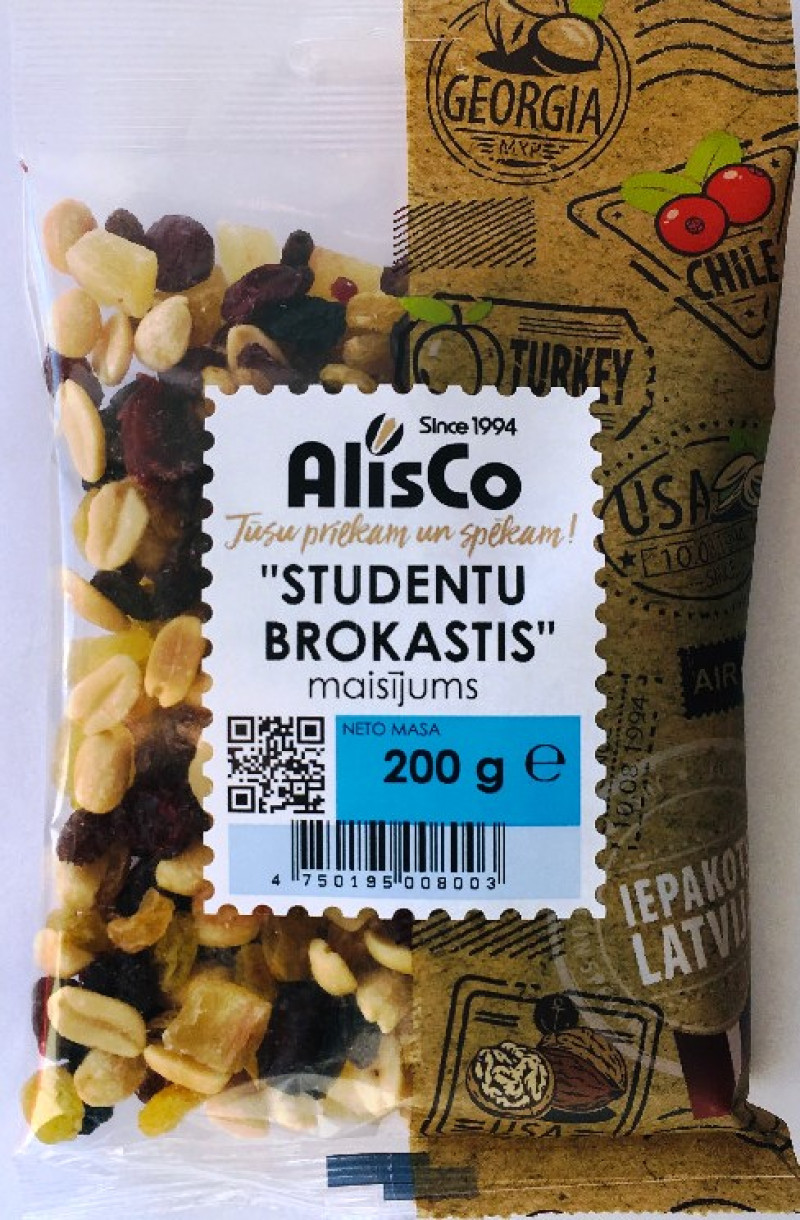 Studentu brokastis Alis 200g 1/12 (03.07.26) LV