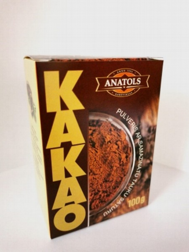 Kakao pulveris Anatols 100g 1/14 (01.05.27)LV