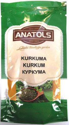 Garšviela Anatols kurkuma 10g (11.26)