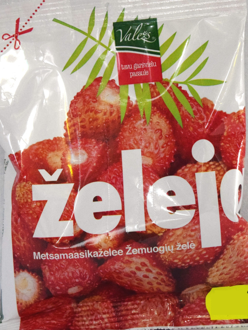 Želeja Valežs meža zemeņu 80g(25.03.27) LV