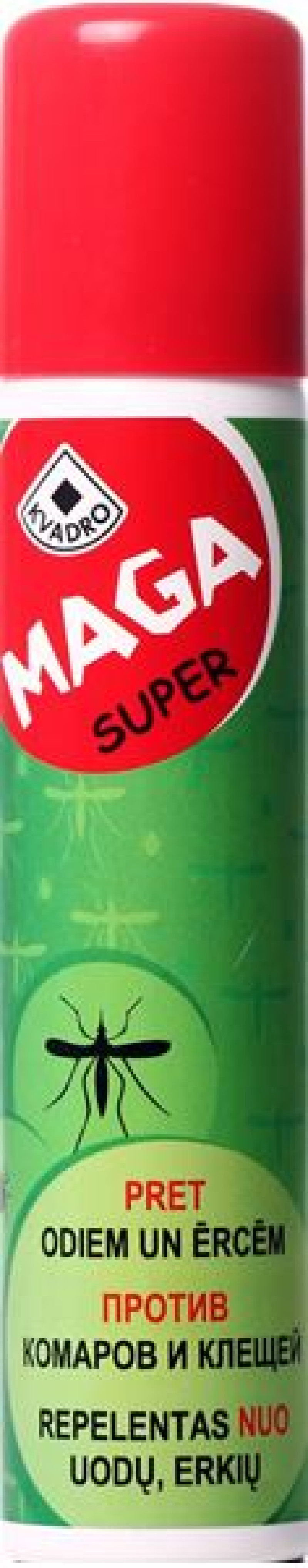 Līdzeklis pret odiem un ērcēm Maga Super 100ml(09.27)