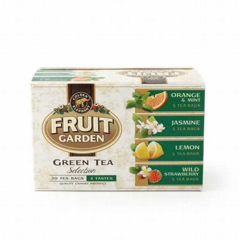 Tēja Možums Fruit Garden zaļā asorti 20x2g (08.27)