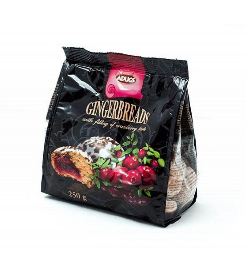 Prjaņiki Adugs ar dzērveņu pildījumu 250g(25.04.25) 1/12 Latvija