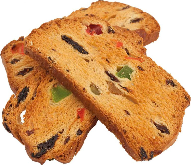 Sausiņi Daugulis Ekstra ar rozīnēm un ananāsu sukādēm 2.5kg(24.04.26) (daudzumu norādīt kilogramos