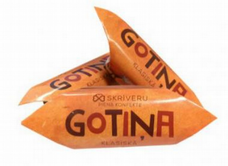 Konfektes Gotiņa 1kg/5kg Skrīveru (15.06.26) Latvija (daudzumu norādīt kilogramos)