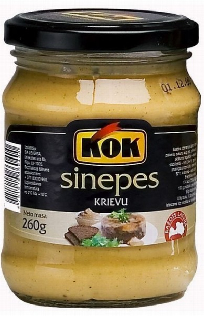 Sinepes krievu KOK 260g 1/12 (07.06.26) Latvija