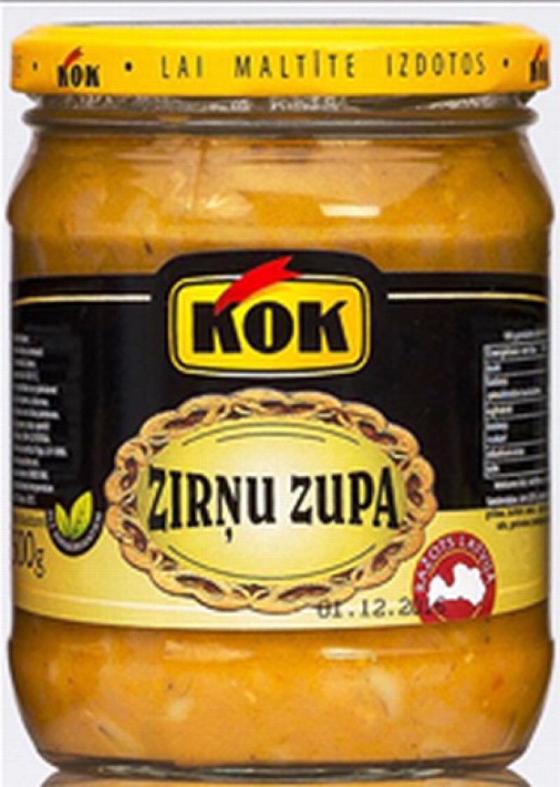 Zirņu zupa KOK 500g 1/8 Latvija (05.02.28)