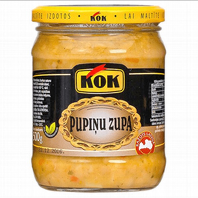 Pupiņu zupa KOK 500g 1/6 (05.02.28) Latvija