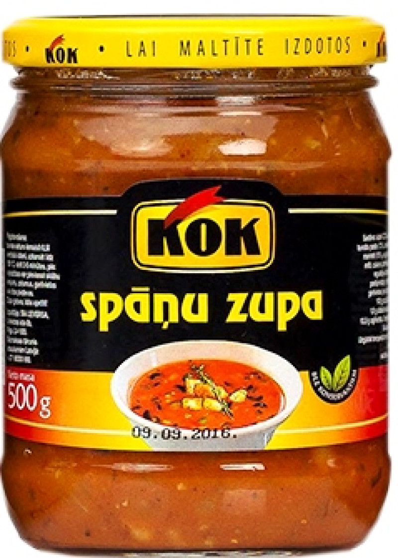 Spāņu zupa KOK 500g 1/8  (13.11.2027) Latvija
