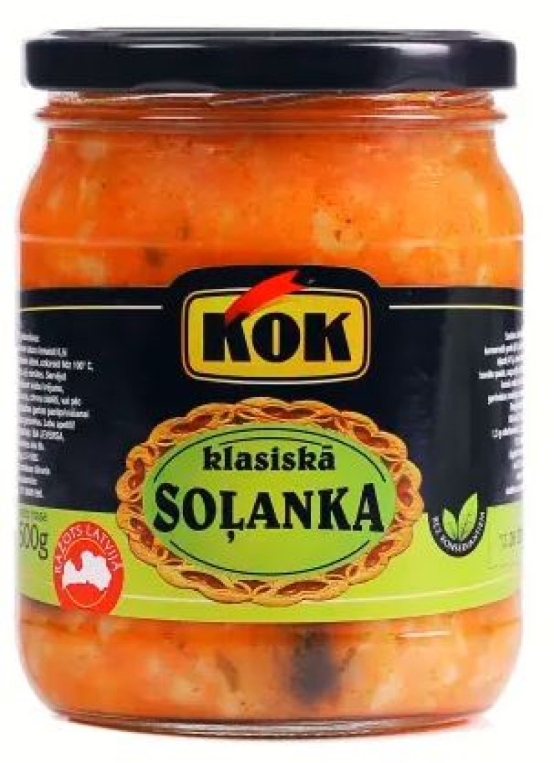 Soļanka klasiskā KOK 500g 1/8 (10.04.26) Lietuva