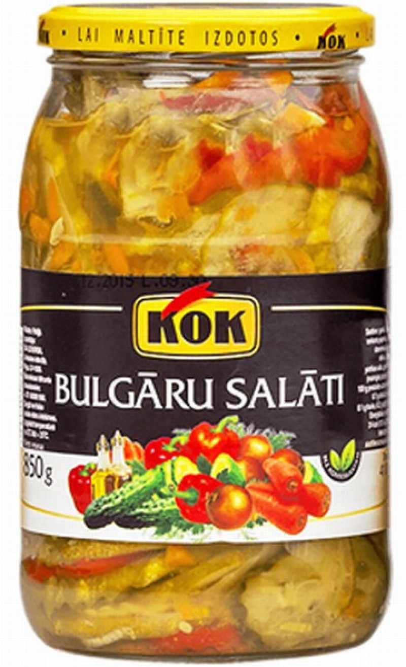 Bulgāru salāti KOK 850g 1/6 (09.05.27) Polija
