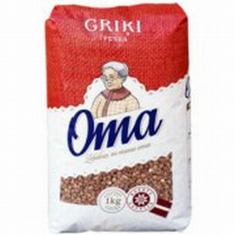 Griķi Oma 1kg 1/10 (30.04.26) Kazakstāna