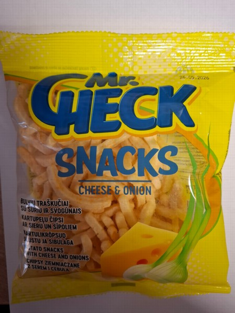 Čipsi MR.Check siers sīp.50g 1/20 (25.02.26)Lietuva