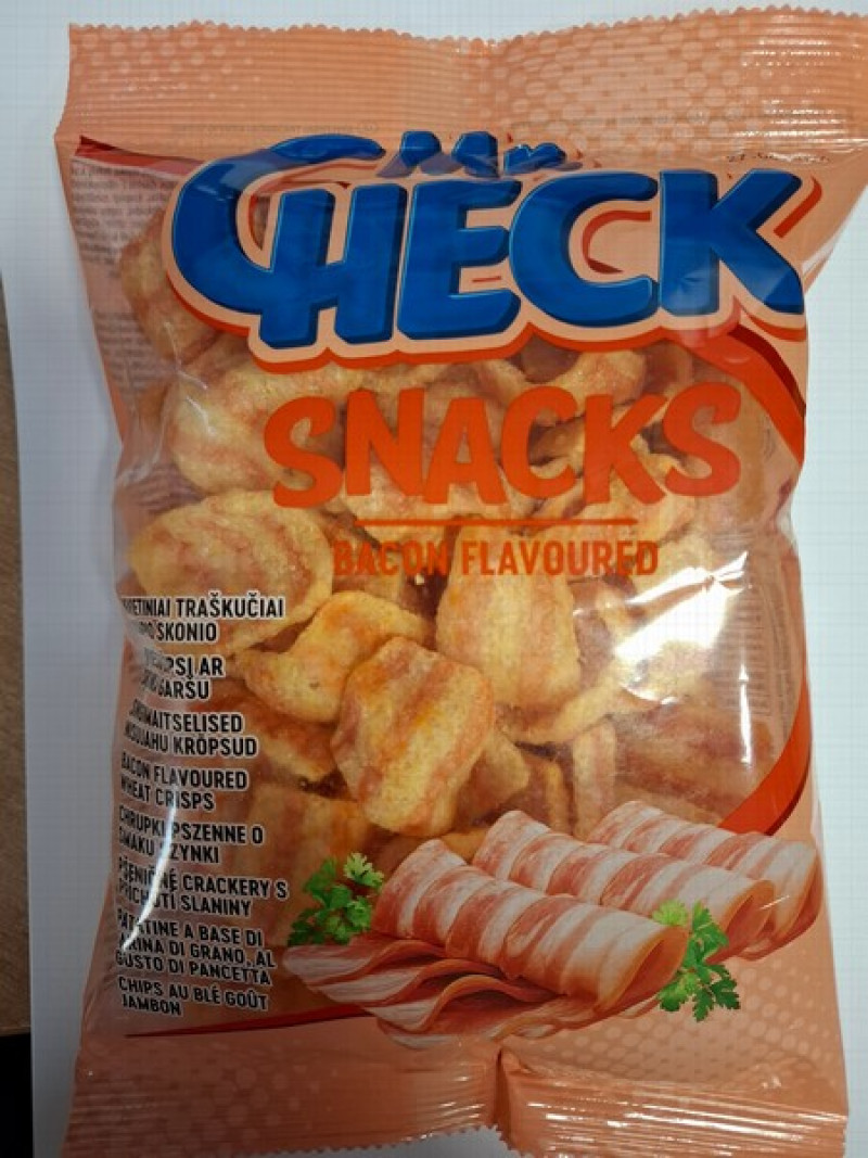 Čipsi Mr.Check bekonu 40g 1/20 (01.06.26) Lietuva