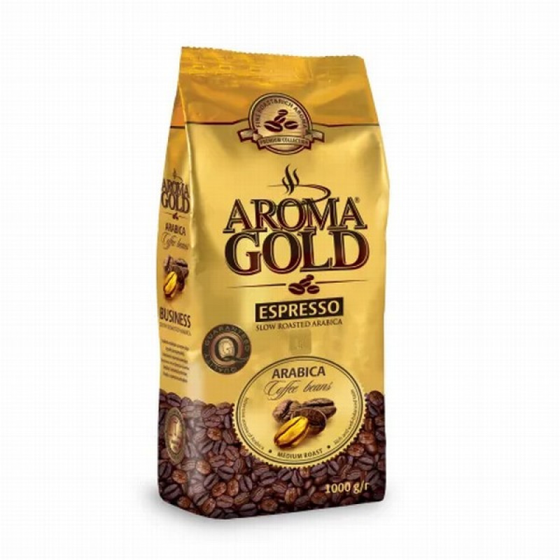 Kafijas pupiņas Aroma Gold Espresso 1kg (15.04.27) Nīderlande