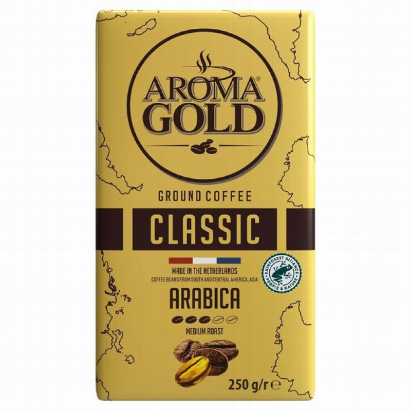 Kafija maltā Aroma Gold 250g  (28.04.26)