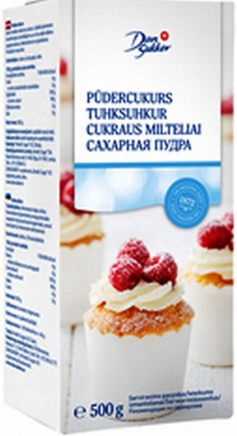 Pūdercukurs Dan Sukker 500g (13.08.2028) Dānija