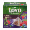 Tēja Loyd Pyramids Meža ogu 20x2g  () Polija