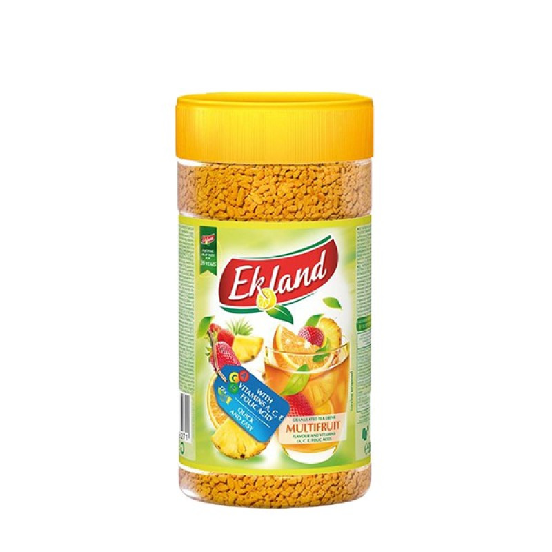 Tēja šķīstošā Ekoland multiaugļu 350g 1/6 (07.01.27) Polija