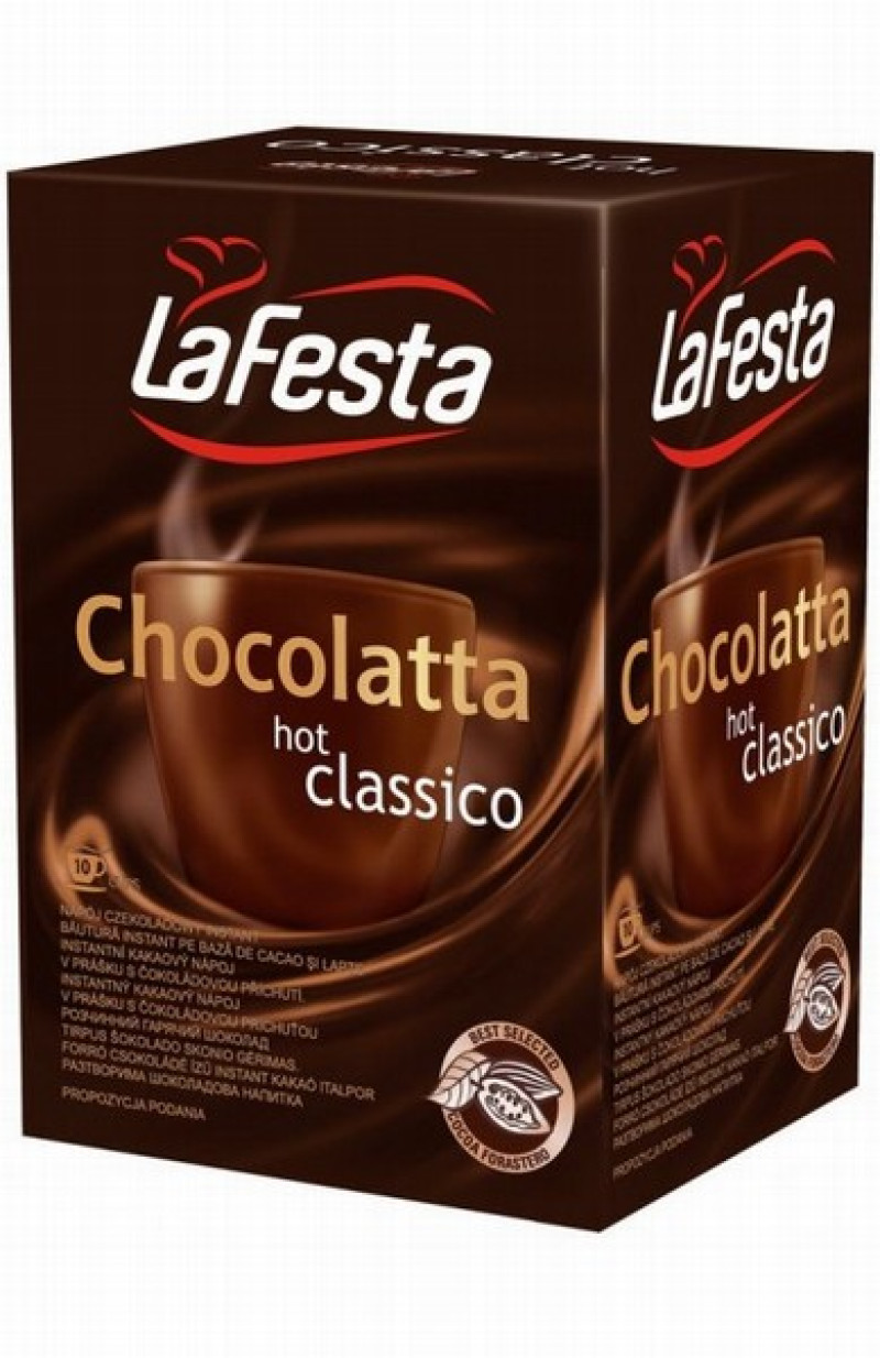 Karstā šokolāde LaFesta klasiskā 10x25g(01.03.27) Polija