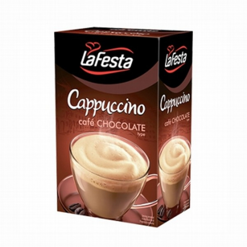 Kapučino La Festa šokolādes 10x12.5g (13.02.27) Polija
