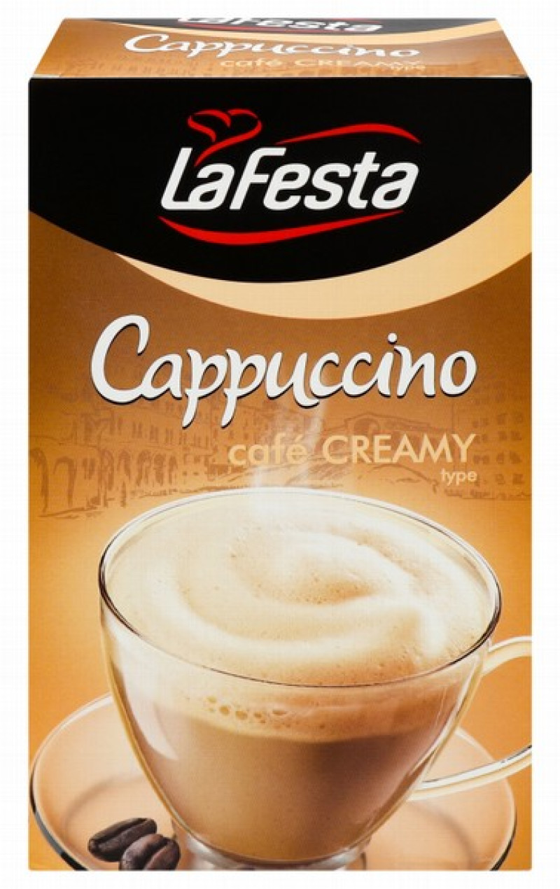 Kapučīno La Festa ar krējuma garšu 10*12.5g (08.10.25)