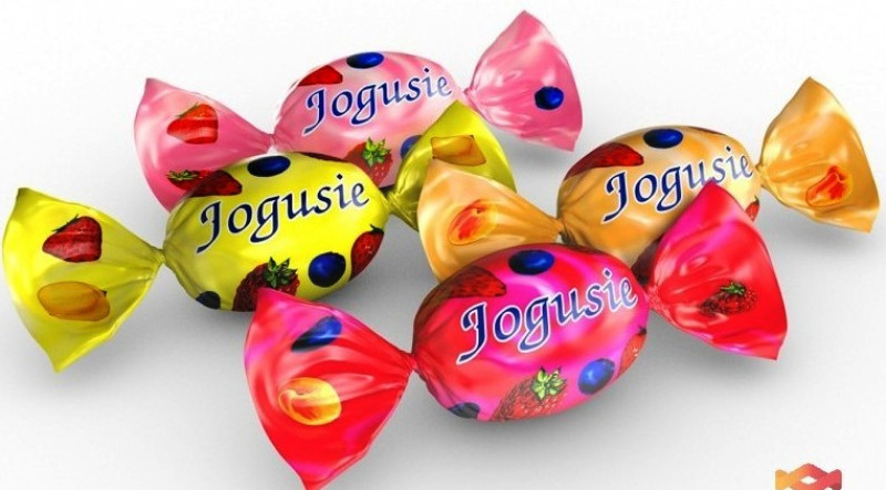 Karameles Jogusie mix 3kg (20.04.26) (daudzumu norādīt kilogramos, pilna kaste) Polija