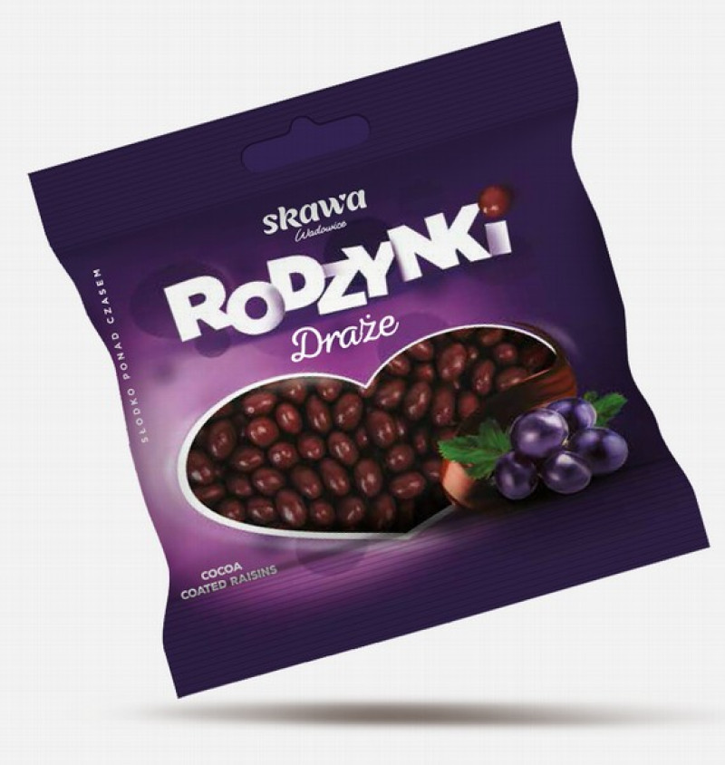 Dražejas rozīnes šokolādē Skawa 70g (23.02.26)Polija