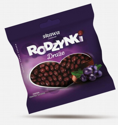 Dražejas rozīnes šokolādē Skawa 70g (23.02.26)Polija