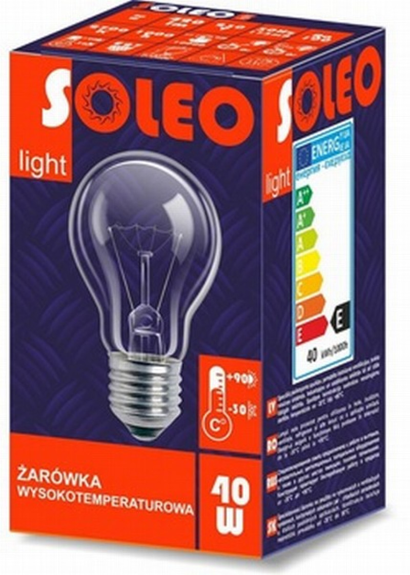 Spuldze SOLEO E27 40W 