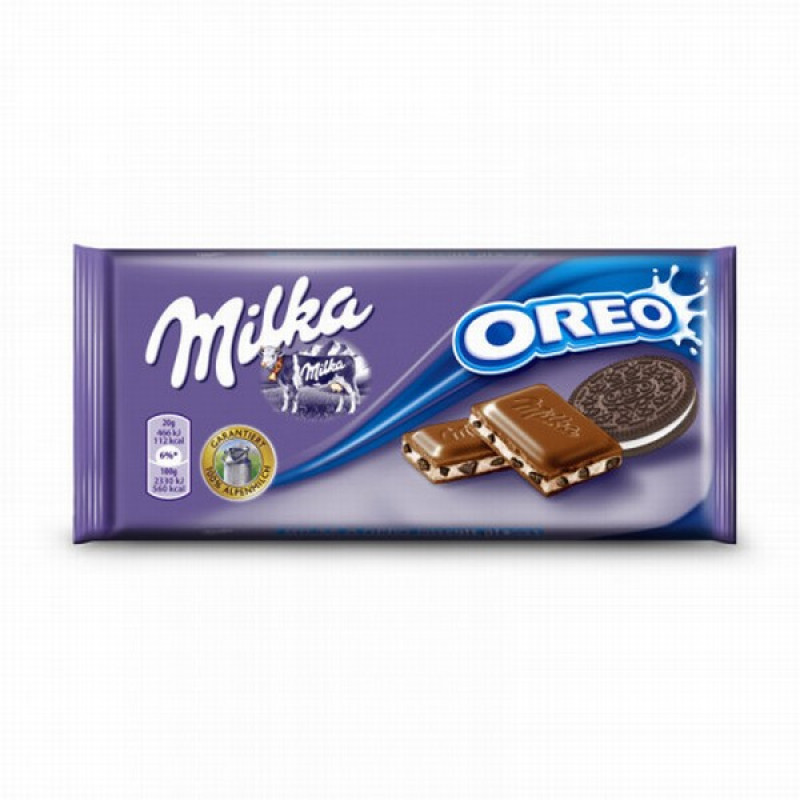 Šokolāde Milka Oreo 100g 1/22 () Vācija