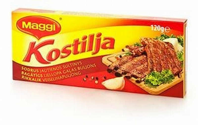 Buljons Maggi Kostilja liellopu 10gb 120g  (01.2026)  Slovākija