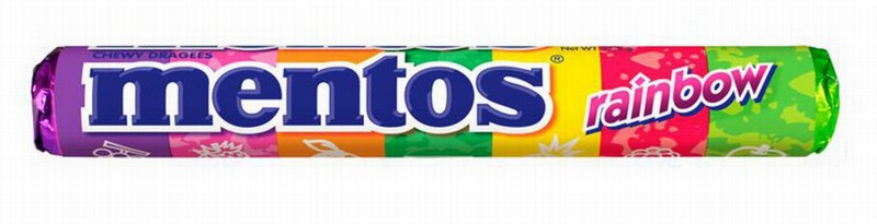 Konfektes Mentos Rainbow 37g(04.27)