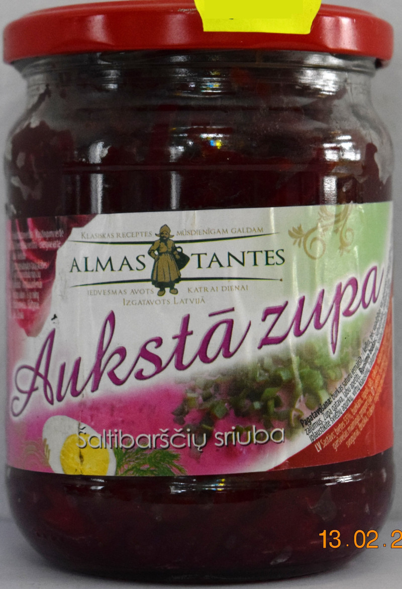 Aukstā zupa 500g Almas Tantes (24.04.26)  LV
