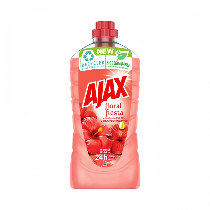 Universālais tīrīšanas līdzeklis Ajax Floral Fiesta Hibiscus 1L (28.02.27)Polija