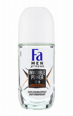 Dezodorants Fa rullītis Xtreme invisible vīriešiem 50ml