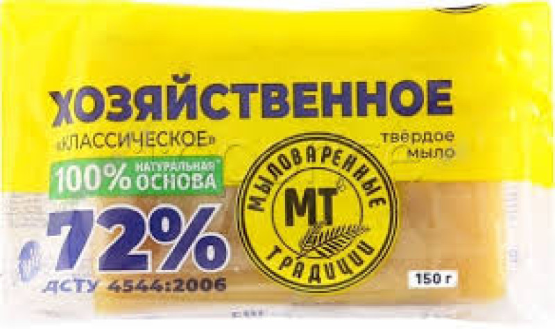 Saimniecības Ziepes 72% 150g 1/60 (17.05.2026) Ukraina