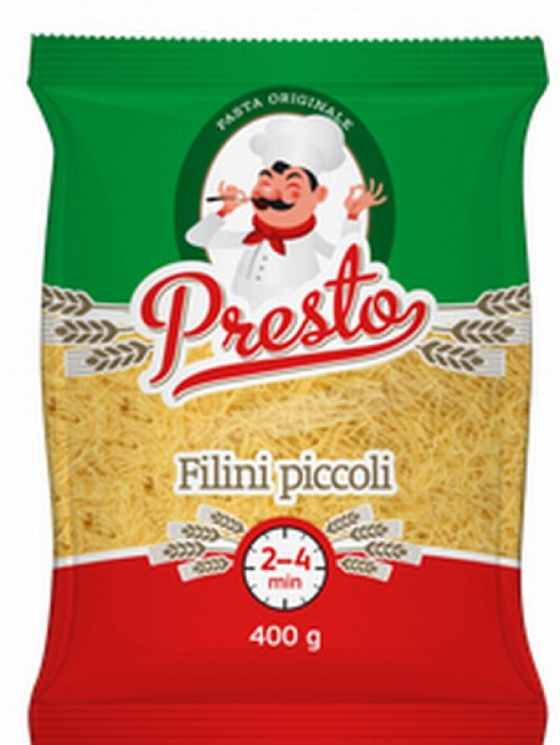Makaroni Presto nūdeles 400g (26.07.28)Latvija