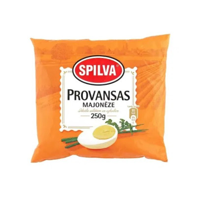 Majonēze Spilva Provansas 250g (01.10.26) Latvija Laba cena