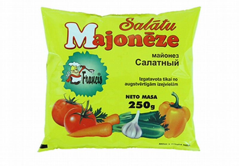 Majonēze Francis salātu 250g 1/24 (05.04.26) Latvija