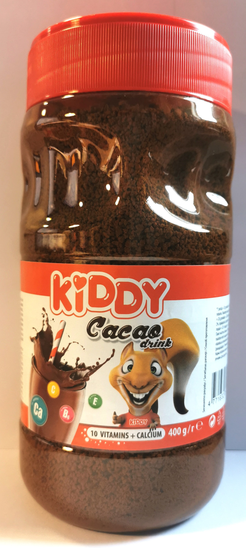 Kakao šķīstošais KIDDY bundžā 400g (12.11.26) Lietuva