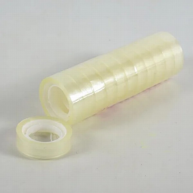 Līmlente caurspīdīga akrila 12mm*10m 1/12