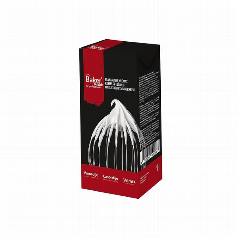 Putukrējums Baker Wishk uz augu tauku bāzes saldināts 1l 1/12 (28.08.2026)ES