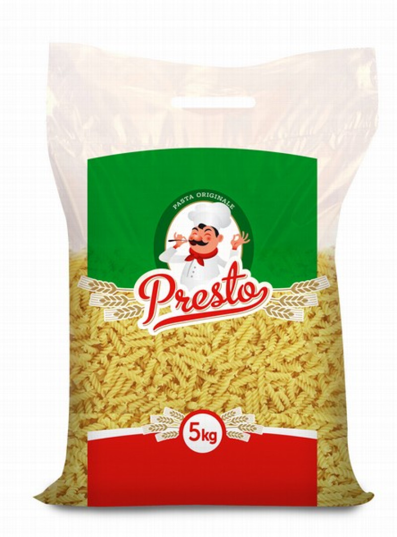 Makaroni Presto spirāles 5kg (19.03.27)LV
