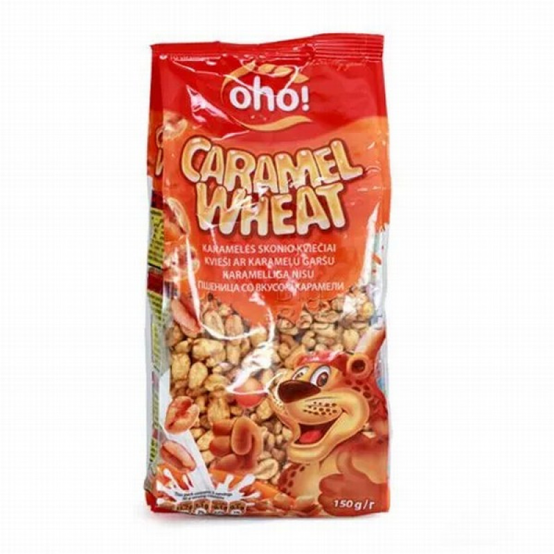 Sausās brokastis Oho kvieši ar karameļu garšu 150g (27.09.26)