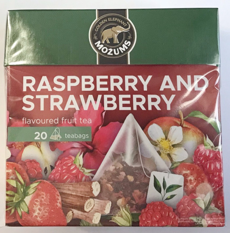 Tēja Možums Pyramids Aveņu un zemeņu 20*2g 1/10(07.27)