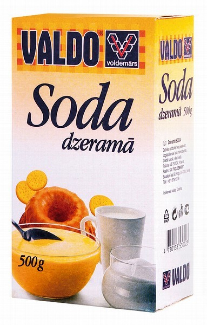 Soda dzeramā 500g Valdo(31.05.27)
