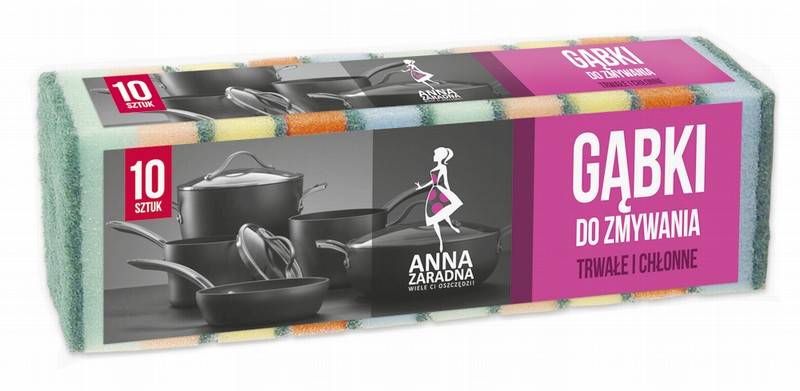 Švammes trauku ANNA ZARADNA 10gb