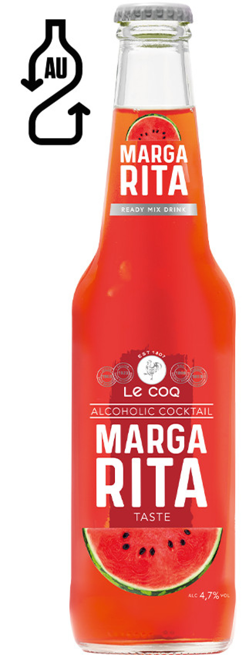 Kokteilis Cēsu Margarita 0.33L 4.7% 1/24 DEPOZĪTA maksa 0.10 eiro (22.11.26) Igaunija